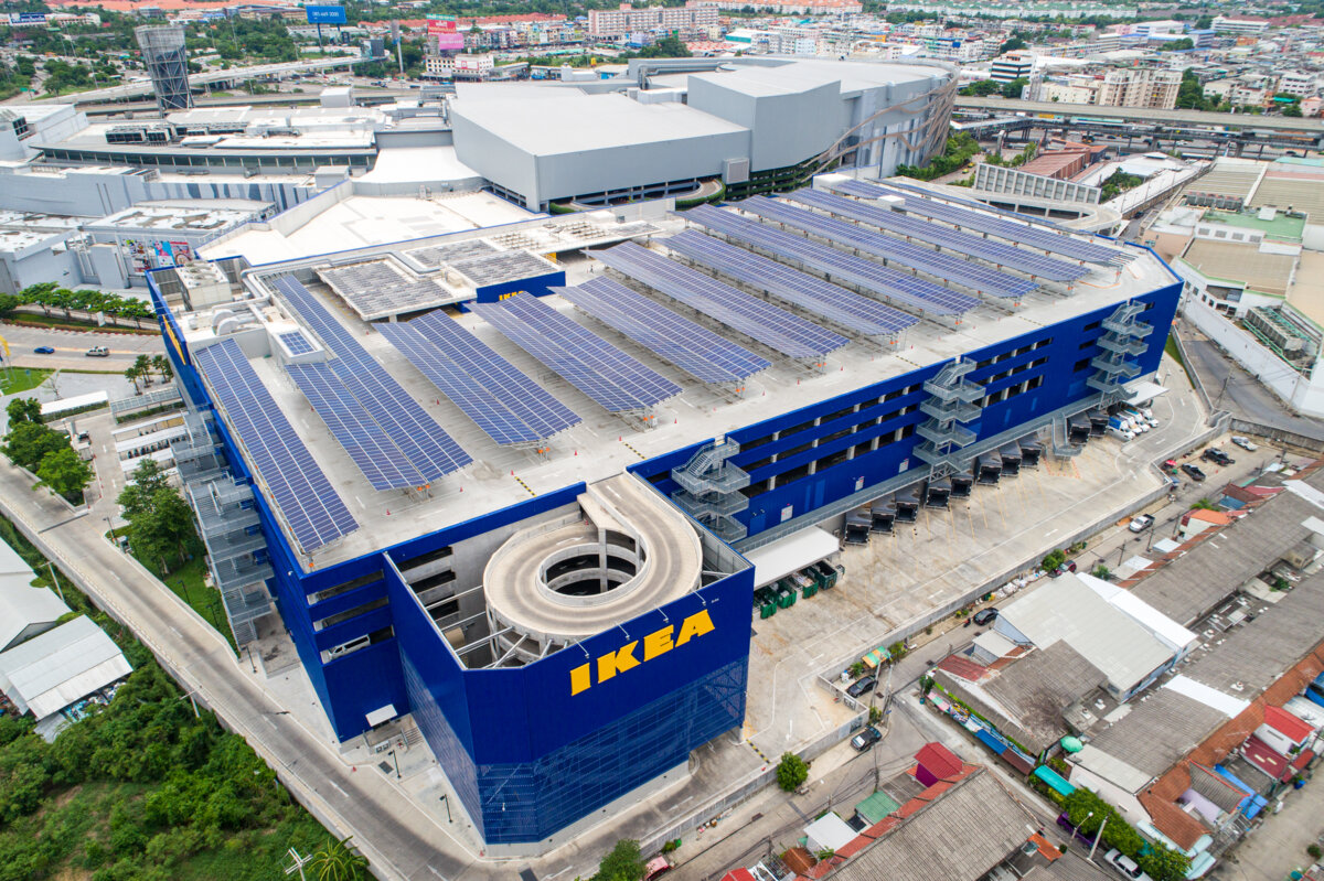 Solar-panel-ikea-store-rooftop-ikano-retail