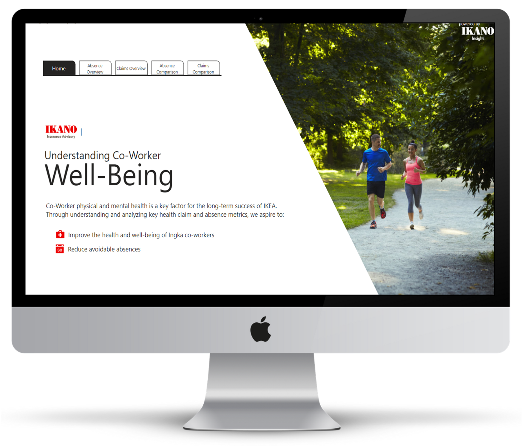Health & wellbeing tracking software