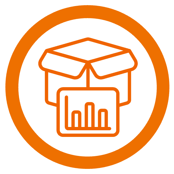 Product analytics icon