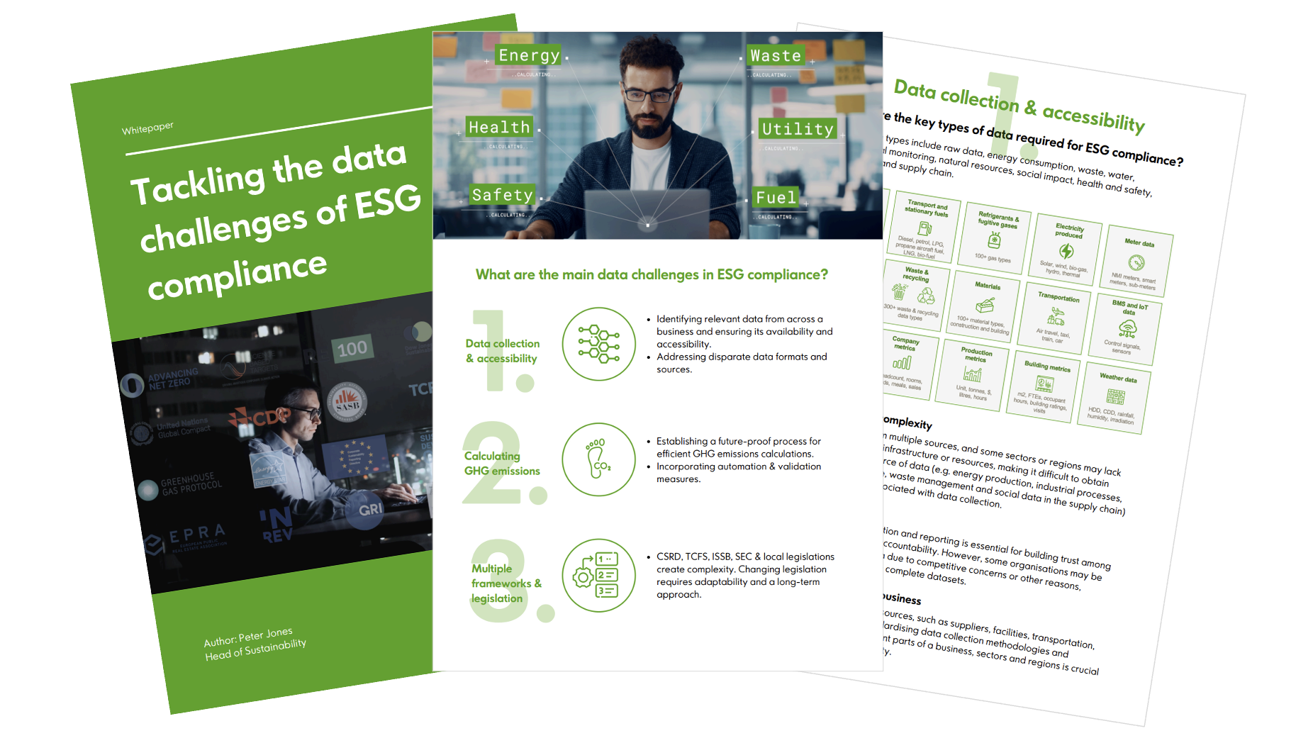 Whitepaper tackling the data challenges of ESG compliance
