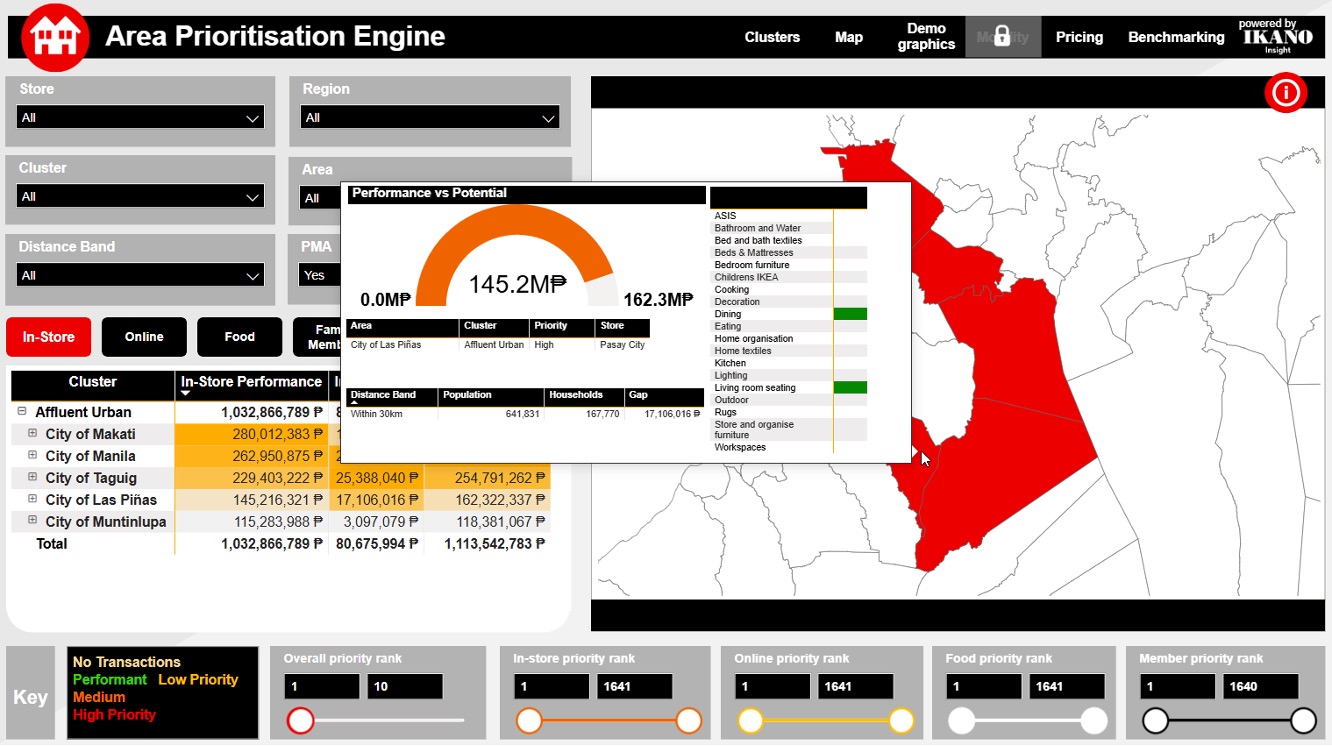 IKEA Philippines geospatial analysis 1